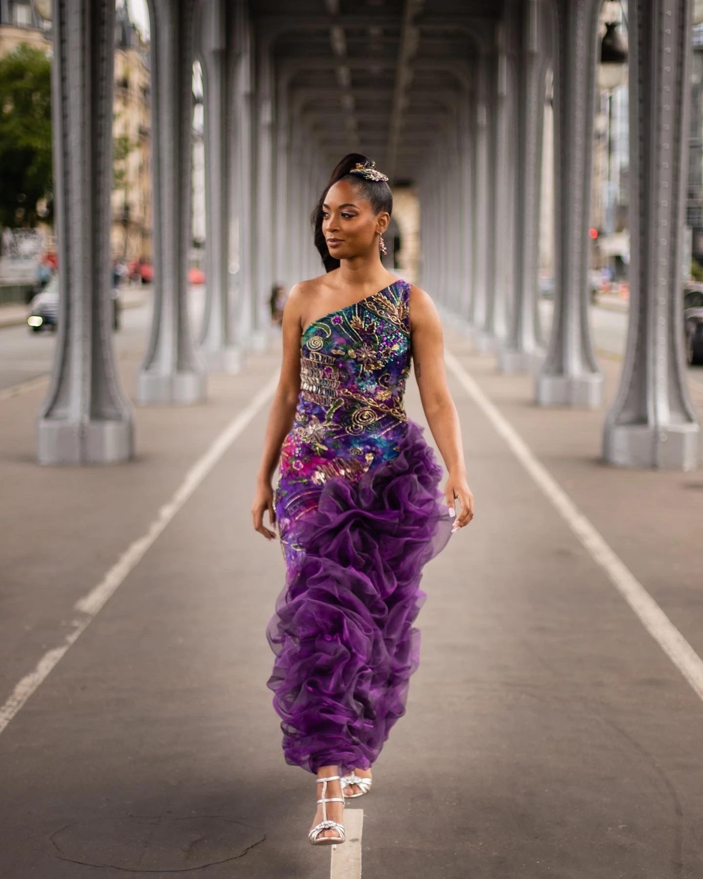 robe-de-soiree-violette-organza-1