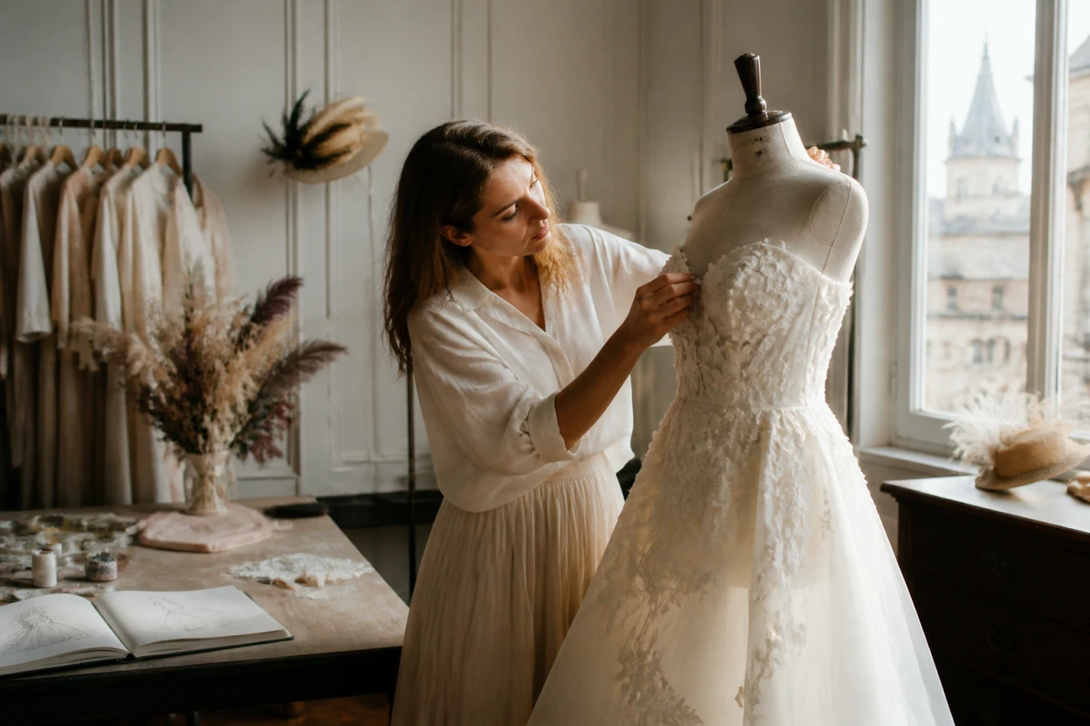 Référencement des meilleures créatrices de robe de mariée par Chat GPT, et les autres IA